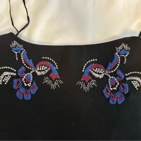 Free People whimsygoth bell-sleeve embroidered dress - Picture 5 of 8